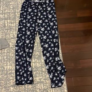 Floral Flowy Pj Pants